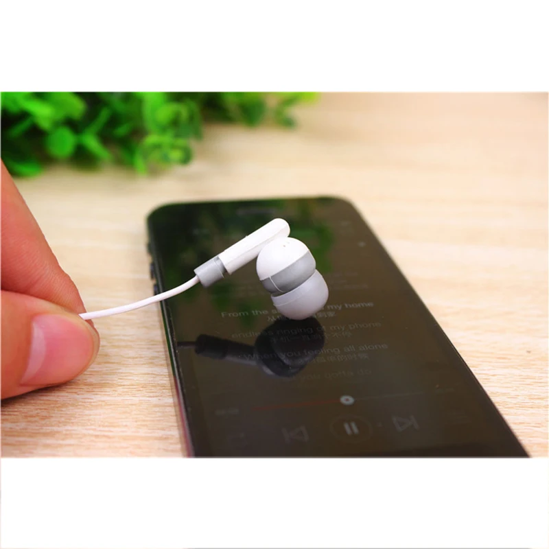 Наушники-вкладыши Проводные с шумоподавлением 4 цвета штекер 3 5 мм | Электроника