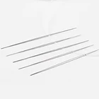 Шпильки из нержавеющей стали, изогнутые иглы для бижутерии и браслета ручной работы, 5 шт.