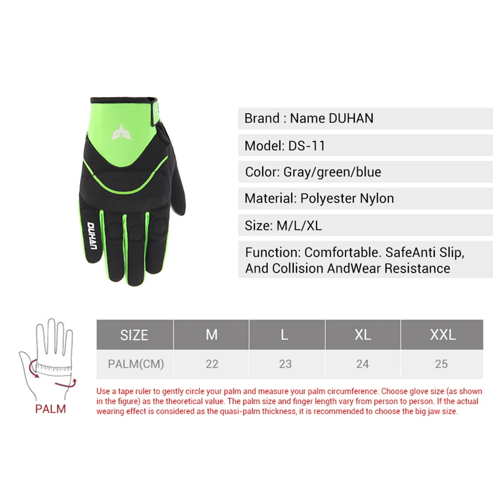 DUHAN мотоциклетные перчатки с сенсорным экраном Guantes Moto перчатки для мотокросса Guanti дышащие гоночные Мотоциклетные Перчатки