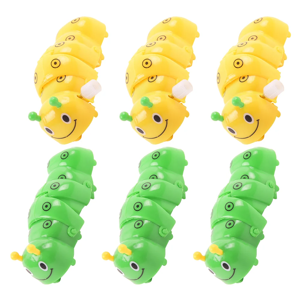 

6PCS Wind Toys Children Educational Plaything Fun Caterpillar Plaything