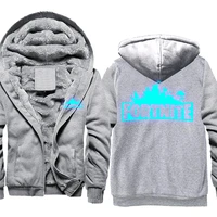 fortnite new men hoodies winter thick warm fleece zipper men hoodies coat sportwear male streetwear hoodies sweatshirts