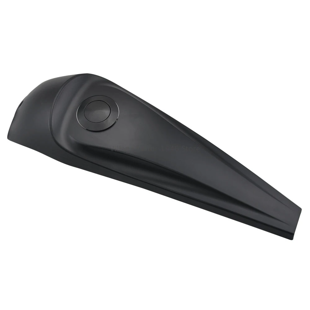 Матовые черные Аксессуары для мотоцикла покрытие из углеродного волокна