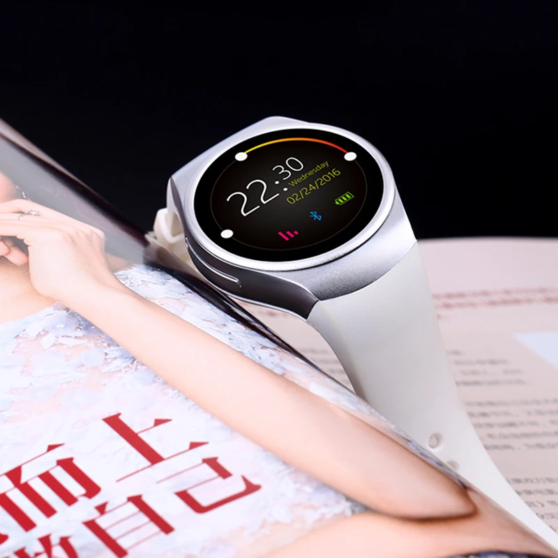 KW18 Bluetooth smart watch мужские деловые брюки полный экран Поддержка SIM TF карты телефон