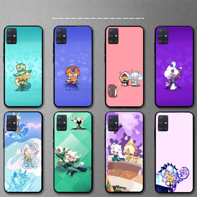 

HIMONBEN Cookie Run Series Game Phone Case For Samsung S21 S30 S10 S9 S8 S7 S6 S5 plus lite ultra edge soft Cover Fundas