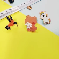 enamel lapel pins horse bird bear cute brooches badges fashion pins gifts for friends pins wholesale brooch for women