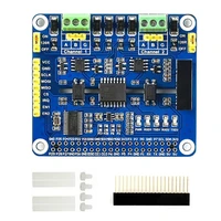 2 channel isolated rs485 expansion hat for raspberry pi 4b3b sc16is752 solution with multi onboard protection circuits