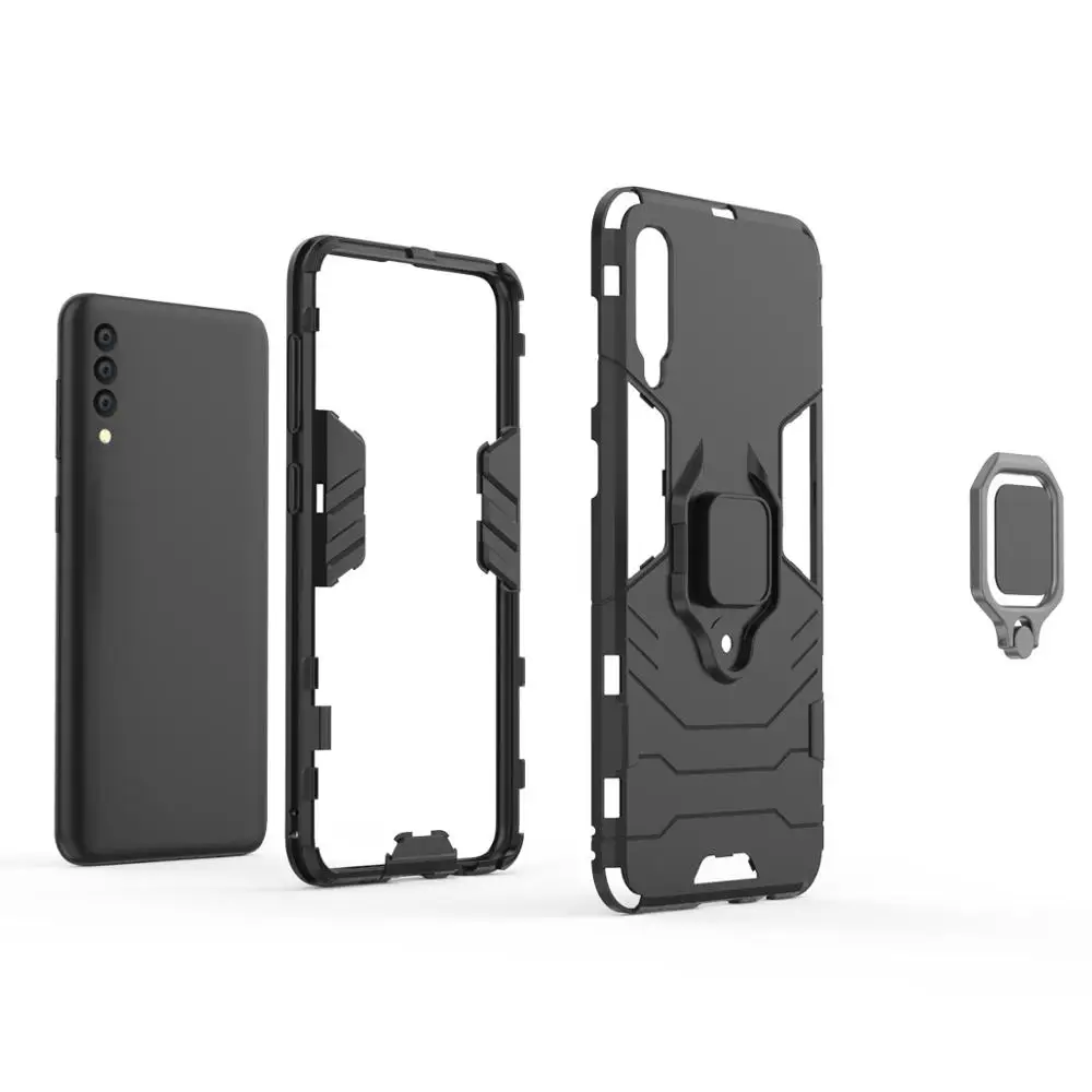 Магнитный чехол для Samsung Galaxy A30s на присоске армированный защитный A30S гибридный