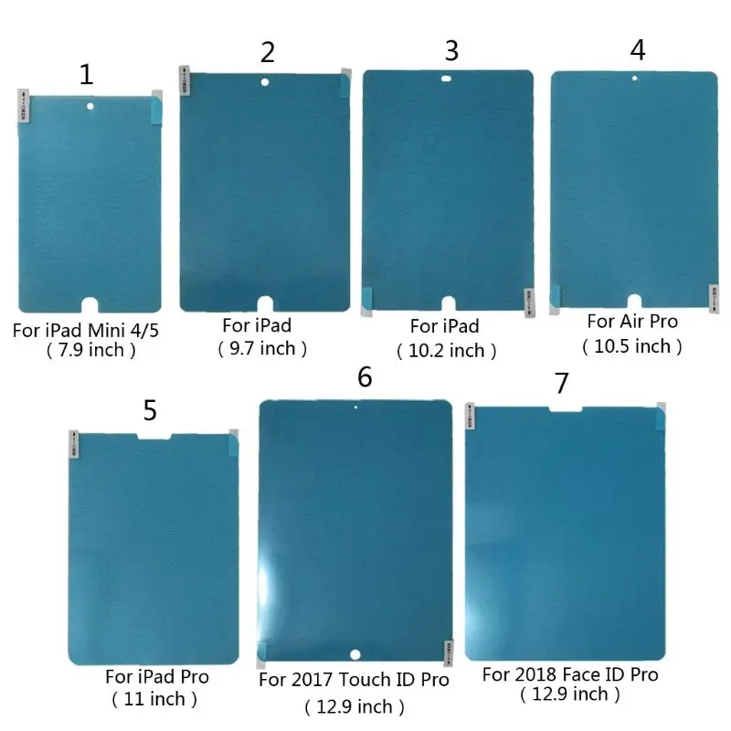 

Paper Screen Protector Film Matte PET Anti Glare Painting For i Pad 9.7 Pro 10.5 mini 5 Face ID 11 12.9 New 10.2 inch