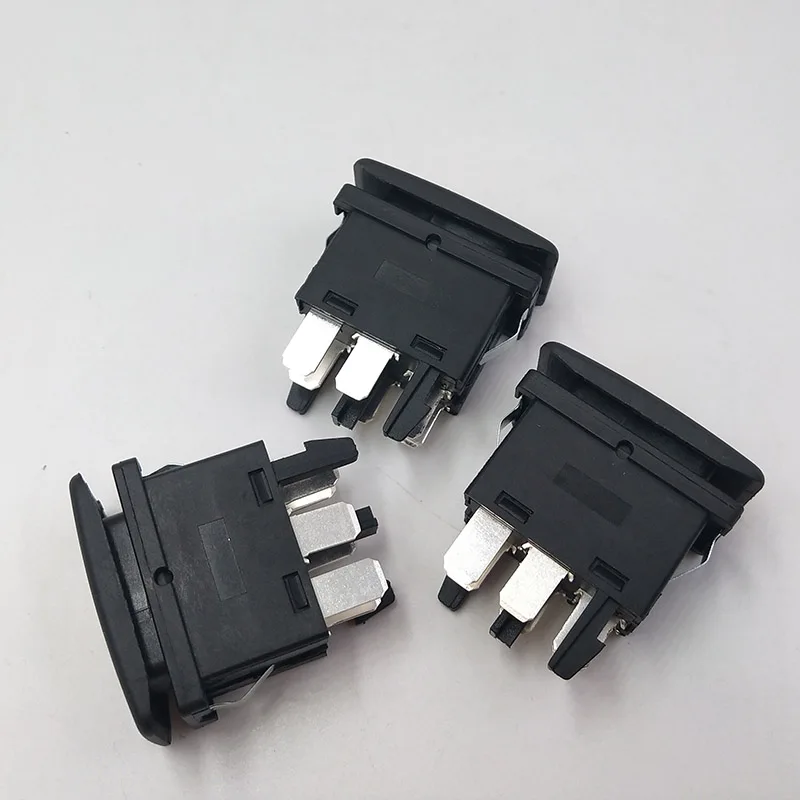 3PCS Car Black Plastic Metal Power Window Control Switch Button 191959855 BDP605 for VW Polo Golf Jetta MK2 1985 -1987 1988 1989 |