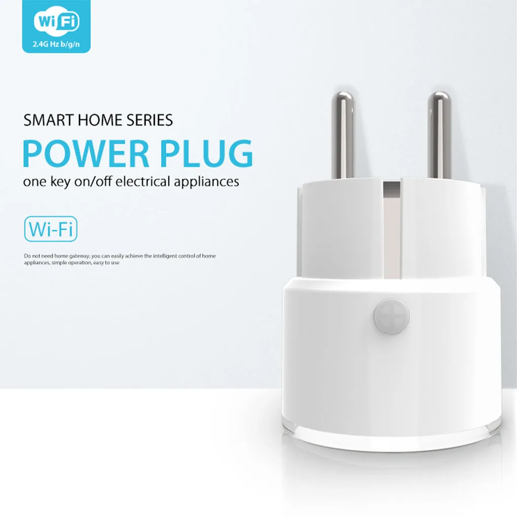 2.4Ghz WiFi Remote Control Smart Socket Office Wireless Voice Outlet AC 85-230V Intelligent Home Appliances FR Plug | Обустройство