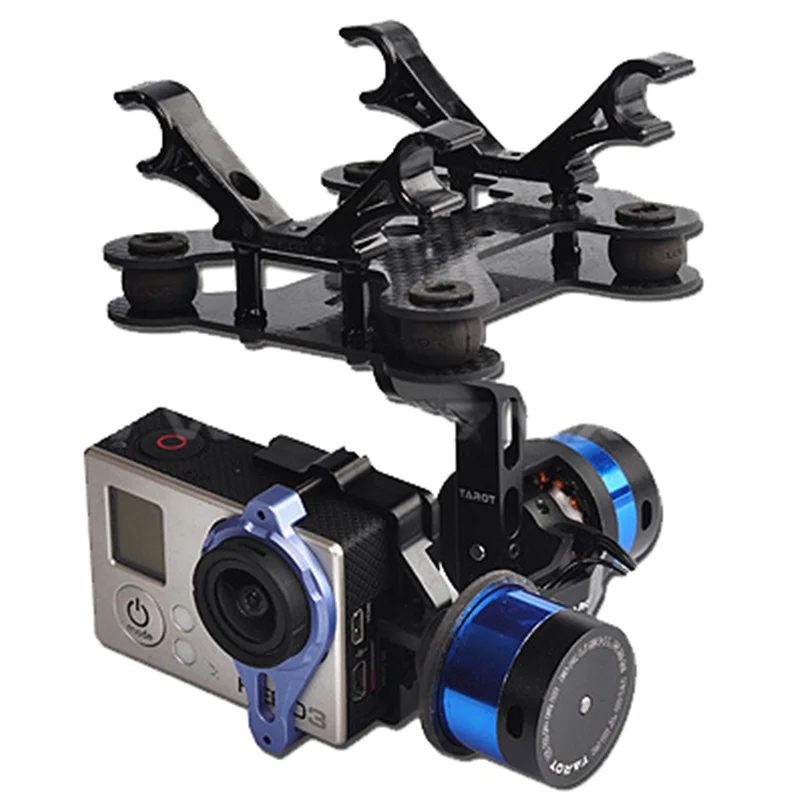 Таро T 2D бесщеточный гидростабилизатор камеры Gopro 3 аэрофотосъемки TL68A08 Камера|tarot