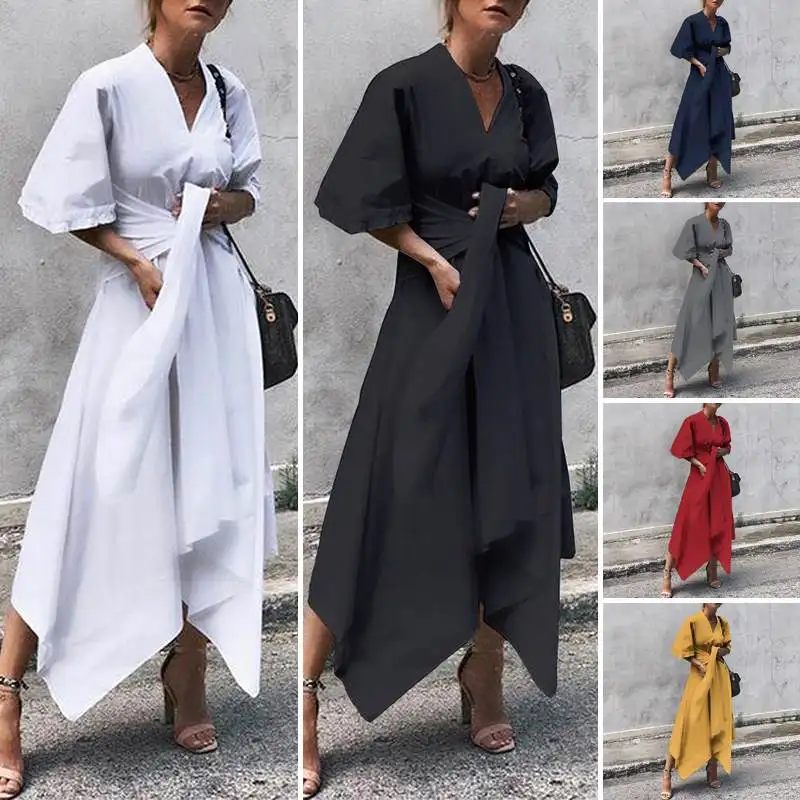 Летнее платье 2019 женское винтажное размера плюс OL сарафан вечерние Vestido