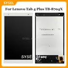 ЖК-дисплей 8 дюймов для Lenovo Tab 4 Plus TB-8704X TB 8704X TB-8704V TB-8704 ЖК-дисплей + сенсорный экран дигитайзер стекло полная сборка