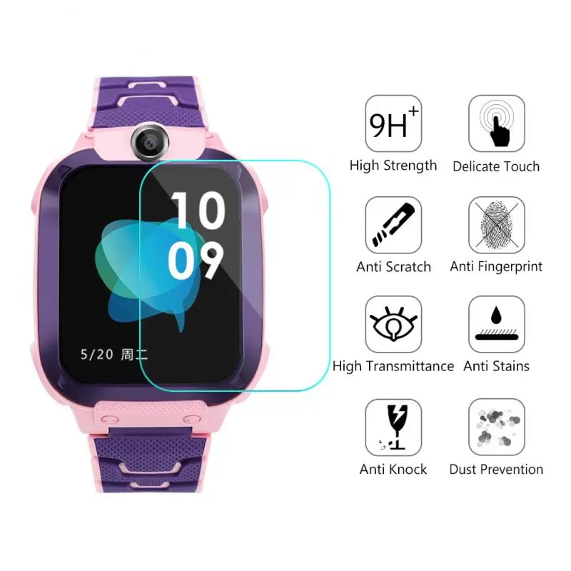 

Закаленное стекло для Q12 Smart Watch с полным покрытием экрана 2.5D премиум-класса, 10 долларов, 9 часов, защитная пленка для экрана, Взрывозащищенная