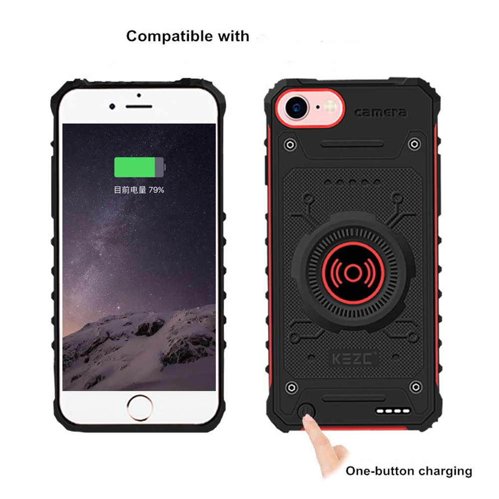 Внешний аккумулятор KQJYS для iPhone 7 8 6 6s|Чехлы с аккумулятором| |