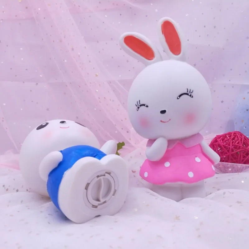 Креативная копилка с мультяшным милым Кроликом анти осенняя Детская домашнее