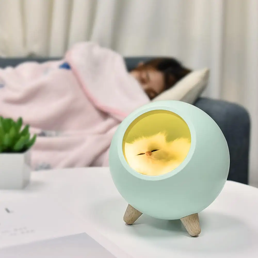 

Cute Cat House Bluetooth Speaker Night Light Touch Dimming LED Baby Kids Bedside Sleep Lamps Bedroom Home Decor Holiday Gift