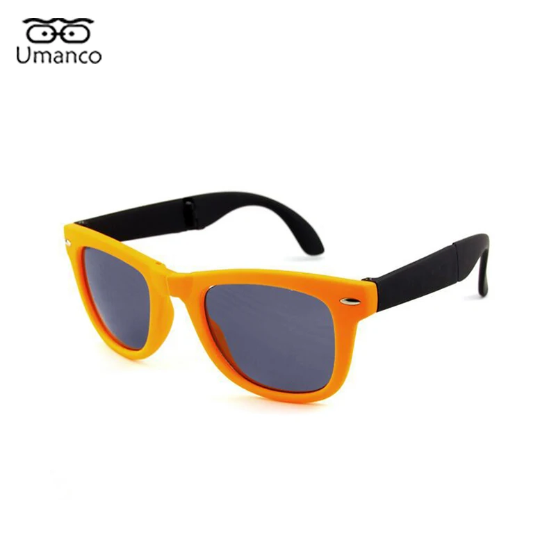 Umanco ультралегкие квадратные складные солнцезащитные очки для женщин и мужчин