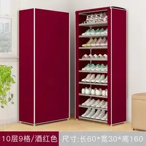

Multilayer Shoe Rack Easy assmble Shoes Storage Closet Organizer Home Dorm Room Furniture Space saving Nonwoven Shoe Cabinets