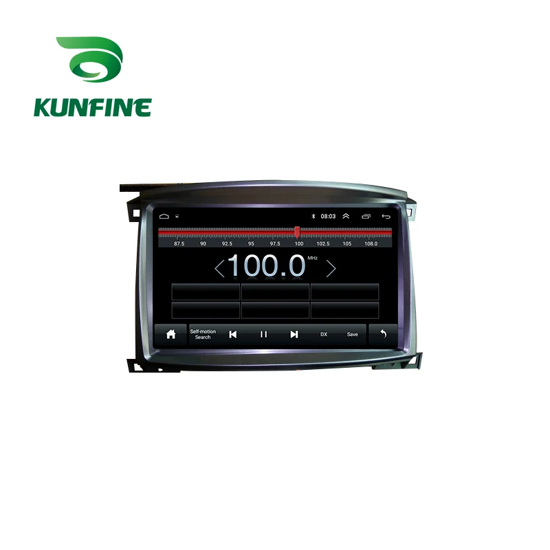 Автомобильный радиоприемник Toyota Land Cruiser 100 VXR AT 02 07 Восьмиядерный Android 10 0