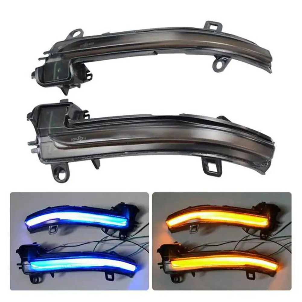 

Automotive LED Streamer Turn Light Ultra-thin Light Guide Strip Two-color Streamer Turn Decorative Light Accessories
