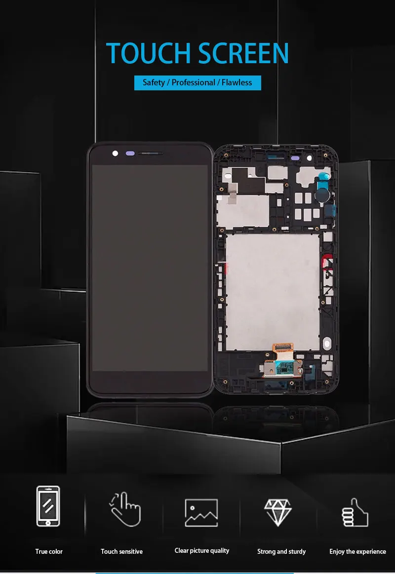 Для LG K11 Lcd X4 Lcd дисплей сенсорный экран панель дигитайзер сборка экран Запасные части 1280*720