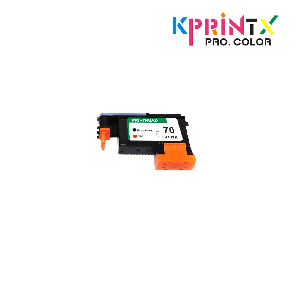 70 printhead compatible for hp70 C9409A Matte Black/Red print head Designjet Z2100 Z5200 Z3100 Z3200 | Ink Cartridges