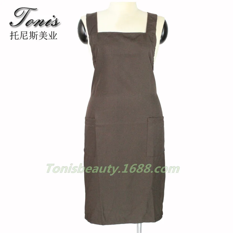 Высокое качество коричневый Цвет фартук могут быть использованы как бытовых