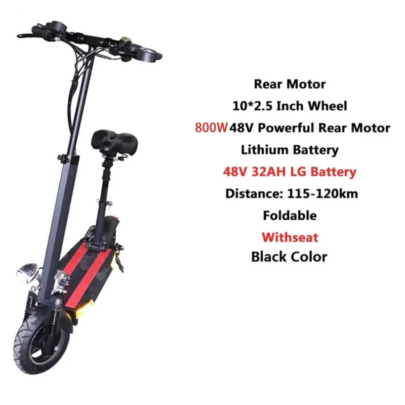 800W 48V32AH LG B 144 км Электрический скутер для взрослых Escooter Электрический скейтборд Escooter самокат электрический Лонгборд Patinete Electronic Adulto - Цвет: 800W 48V32AH LG B