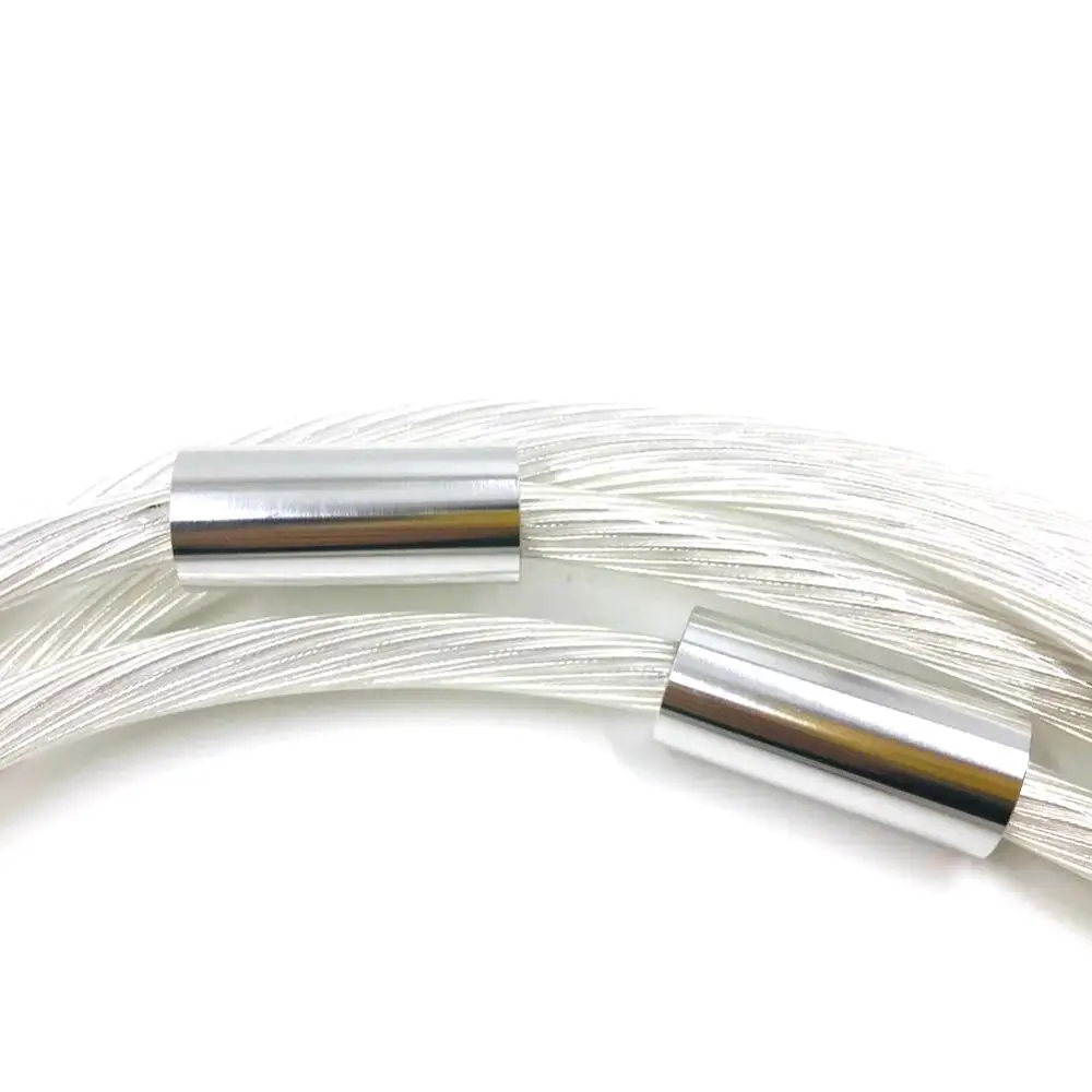 Холдейн пара родием RCA к XLR Баланс зарядный кабель Hi-end чистого серебра 7NOCC 2 штекер