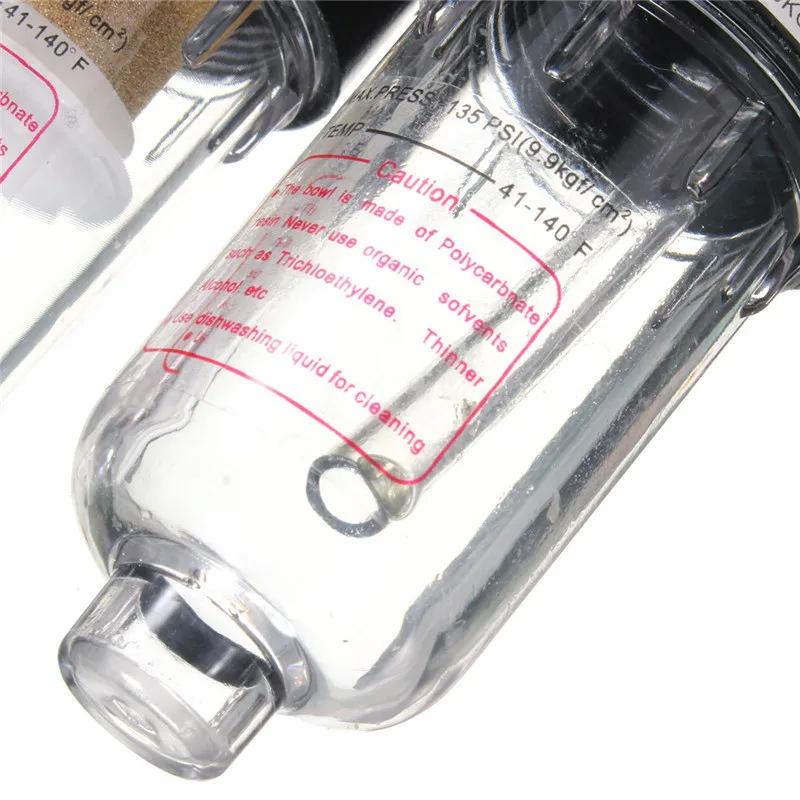 AFR2000 + AL2000 Пневматический фильтр компрессора редукционный клапан масляной воды