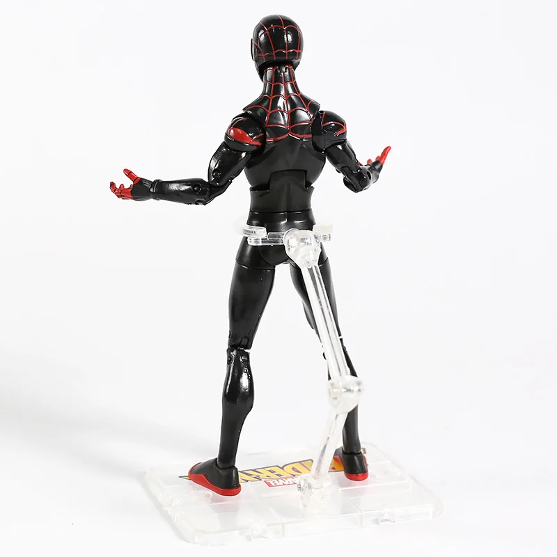 Marvel Человек-паук Питер Паркер Miles Morales Gwen Stacy человек паук 2099 ПВХ фигурка Коллекционная модель игрушки