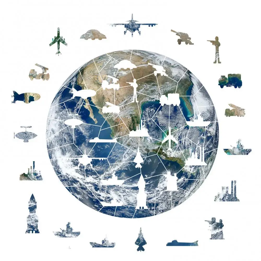 

Creative Irregular Aircraft Yacht 3D Earth Jigsaw Puzzle Kids Educational Toy Children Birthday Gifts Brain Game Delicate Crafts