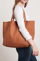 european and american retro soft leather portable shoulder large capacity 2021 new womens tote bag
