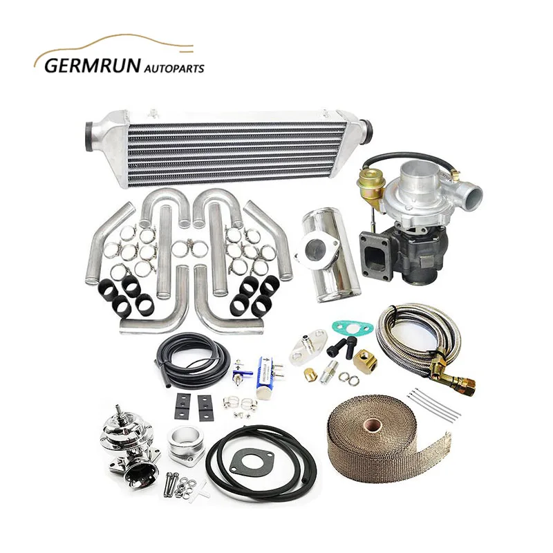 

T04E Кабельный тестер кабеля 8 шт. T3/T4 Универсальный турбо комплект V-BAND Турбокомпрессор регулятор давления наддува интеркулер