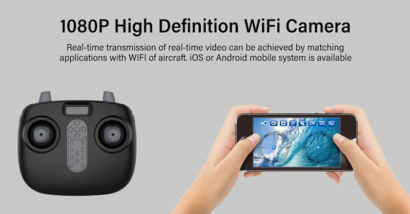 Горячая rc вертолет 20 мин Летающий Дрон с 1080P WiFi FPV камера RC Квадрокоптер электрическая игрушка Дрон самолет подарок на день рождения