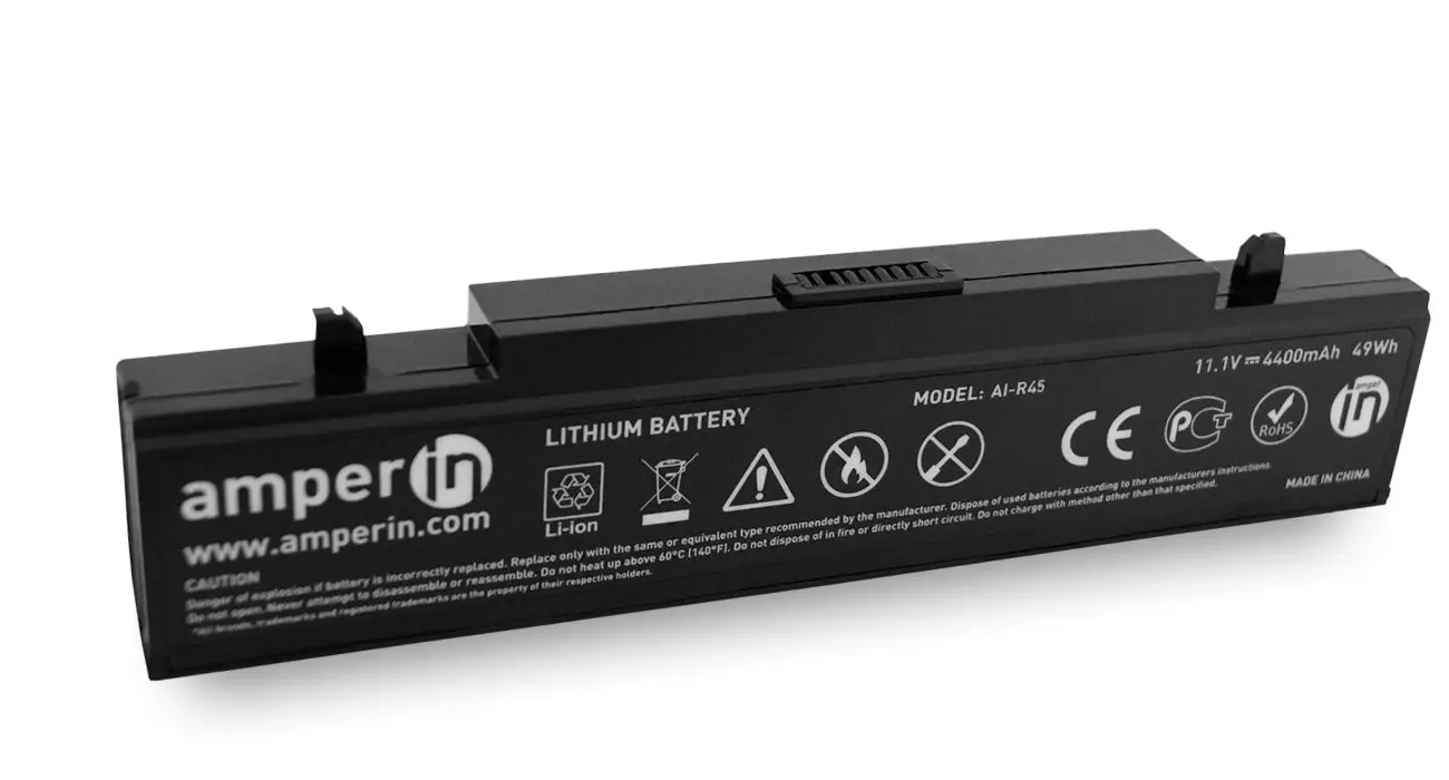 Аккумулятор Amperin AI-R45 для Samsung P50, P60, R45, R40, R60, R70, R65, X60, X65, R458, R460, R470, R503, R505, R508, R509, R5