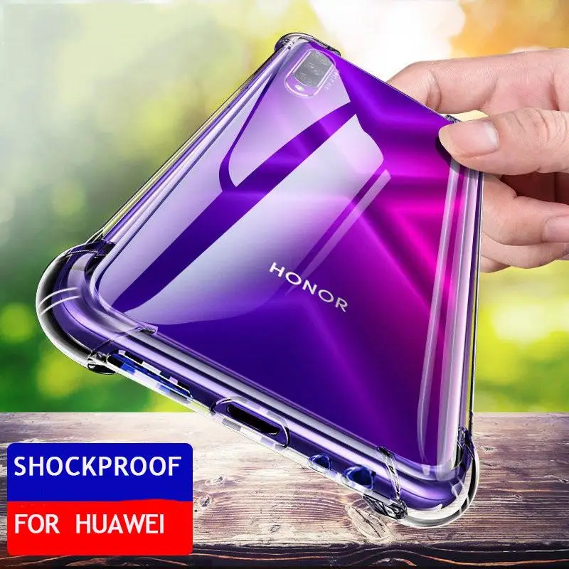 Мягкий чехол-подушка из ТПУ для телефона huawei Mate30 P Smart Plus Honor 7A 7C Pro 8A 8C 8X Y5 Y6 Y7 Prime