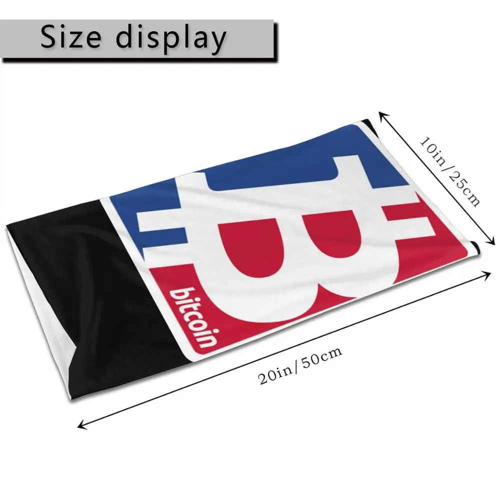 Для мужчин женщин Bitcoin маска на лицо многоразовые щит для защиты от вирусов