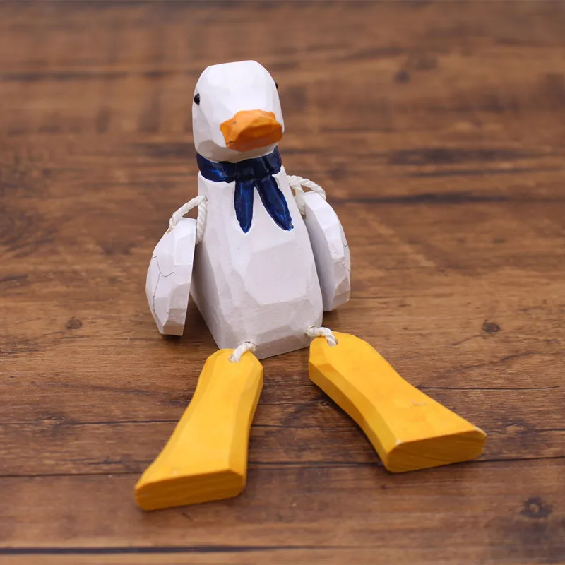 Кукла утка кошка сова фигурки творческие аксессуары для украшения дома