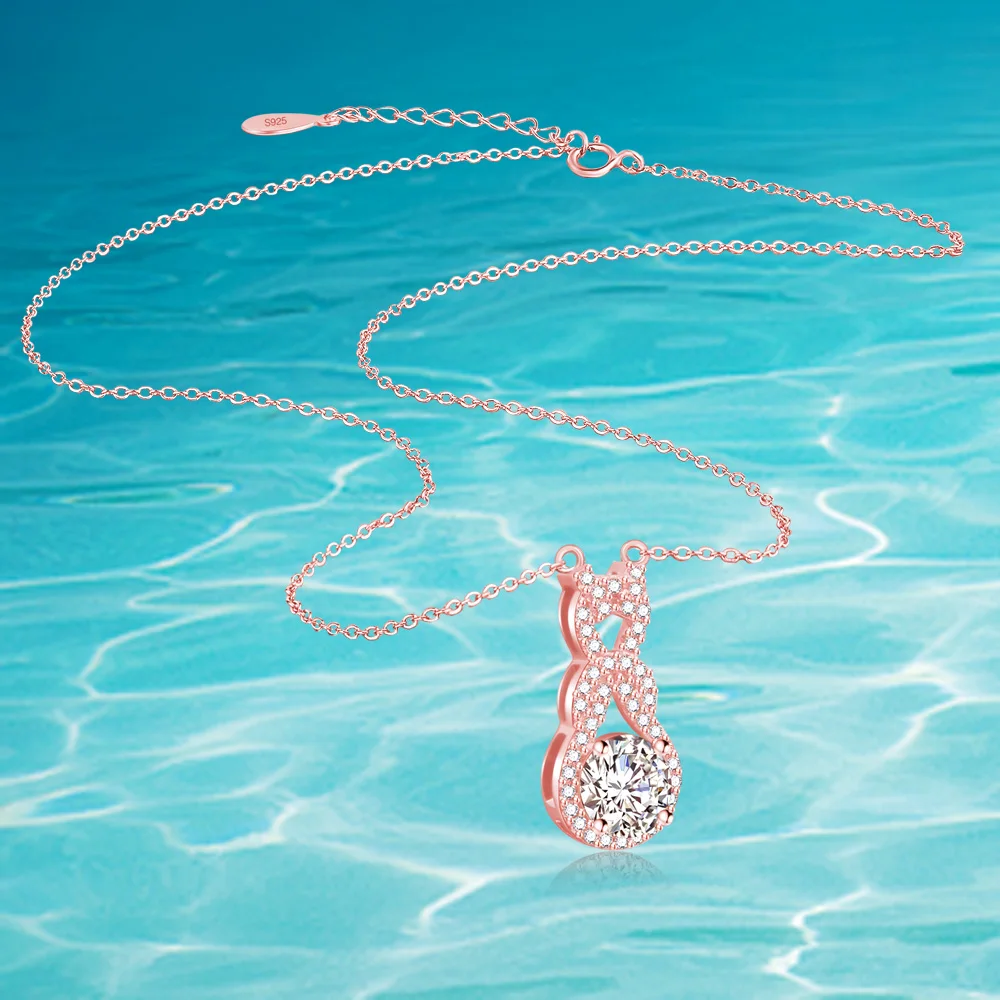 Ожерелье с милым медведем, Романтичный подарок, женское изысканное ожерелье в виде животного