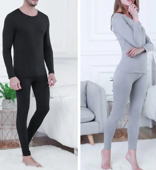 Ropa Interior Invierno Mujer кальсоны зимние женские термобелье мужской костюм большой размер Vete Мужские t пара теплая одежда