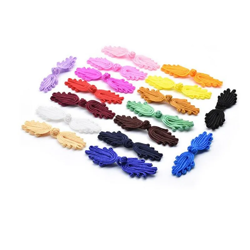 5 пар ручная работа китайские застежки швейные пуговицы узелковая застежка Cheongsam