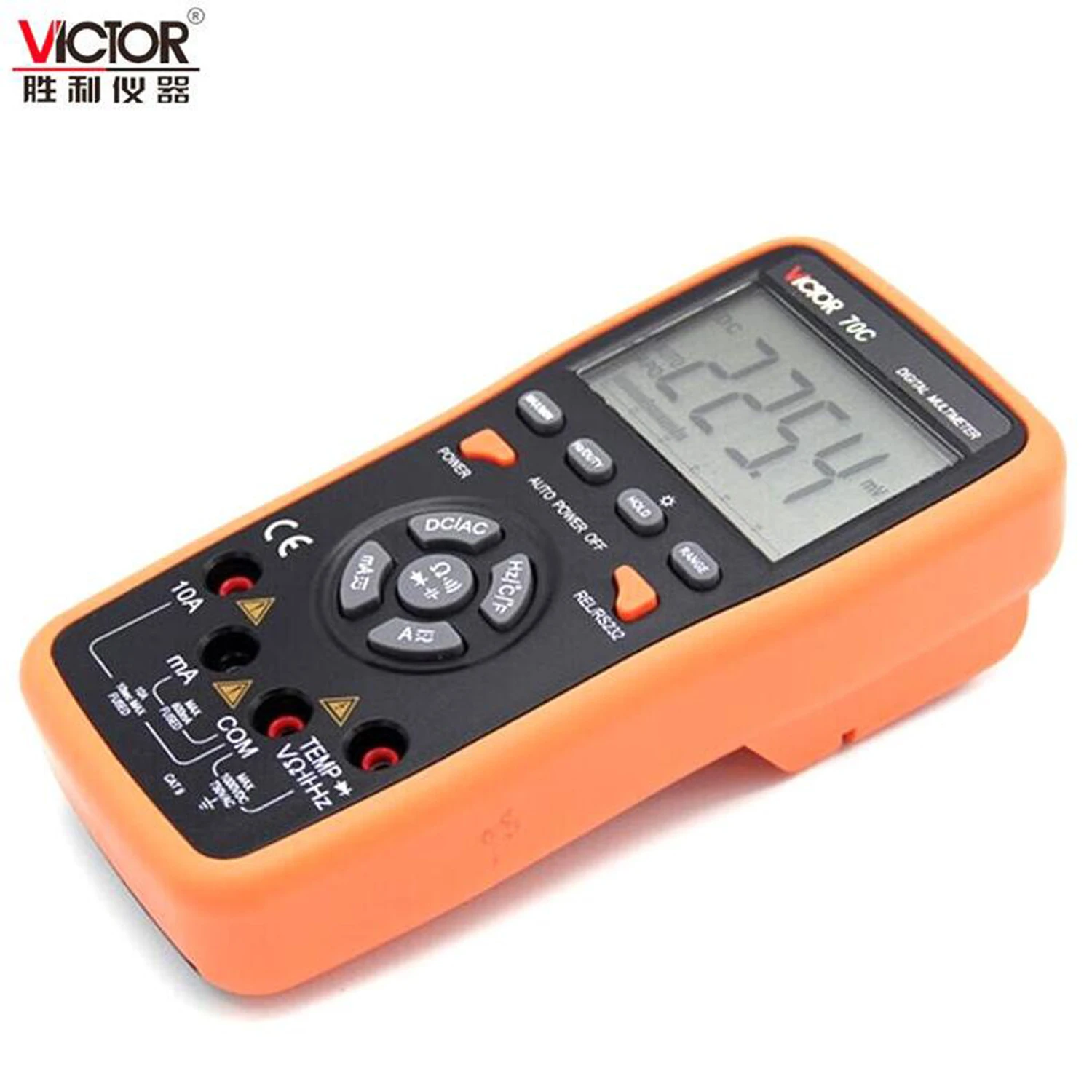 Цифровой мультиметр VICTOR VC70C VC70D сопротивление емкость частота 60000 мкФ