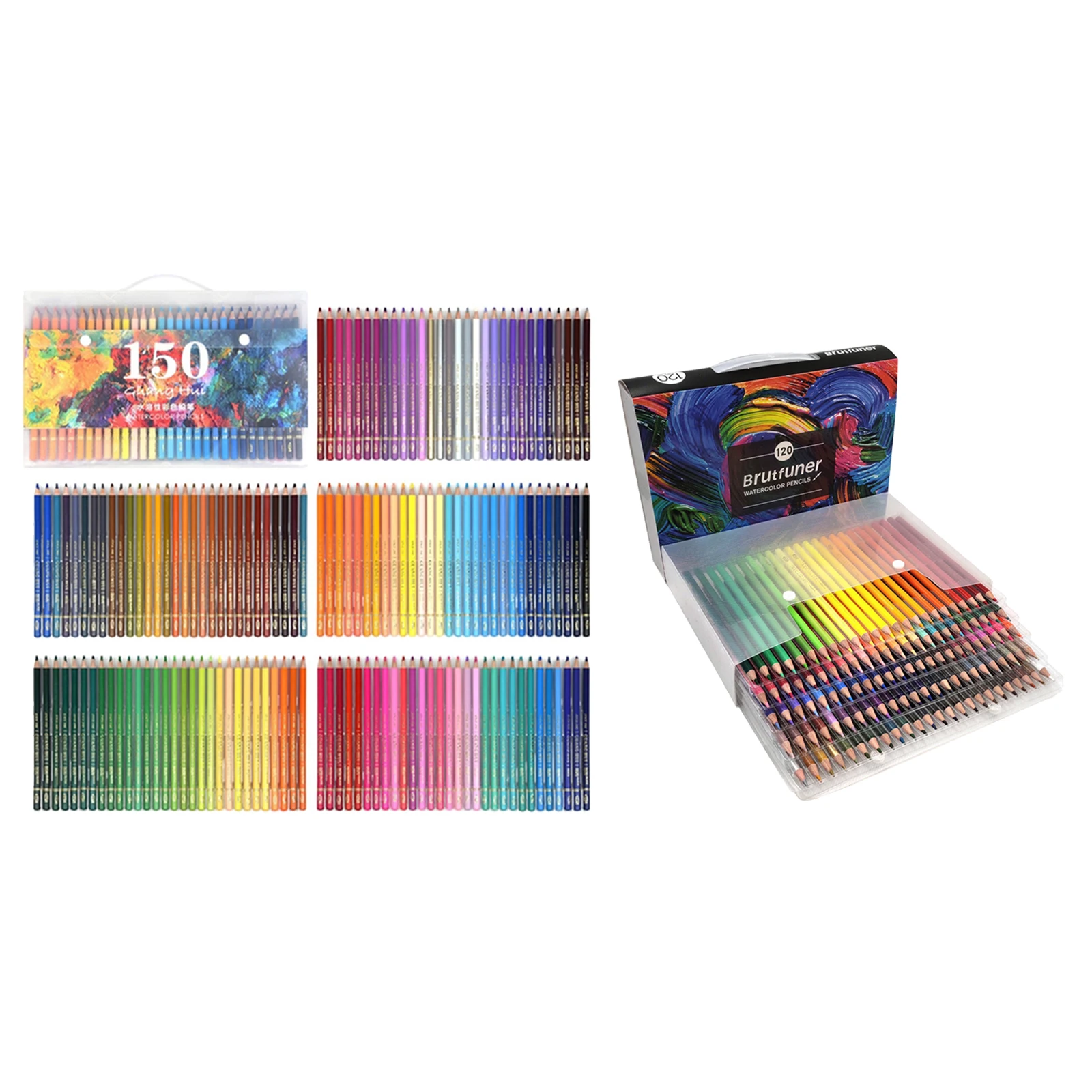 

Assorted 120 Colors/150 Colors Watercolor Pencils Water Soluble Colored Pencils