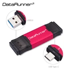 USB-флеш-накопитель DataRunner 2 в 1, USB 512 и Type-C, 256 ГБ, 128 ГБ, 3,0 ГБ, 64 ГБ, 32 ГБ, высокоскоростной USB-накопитель