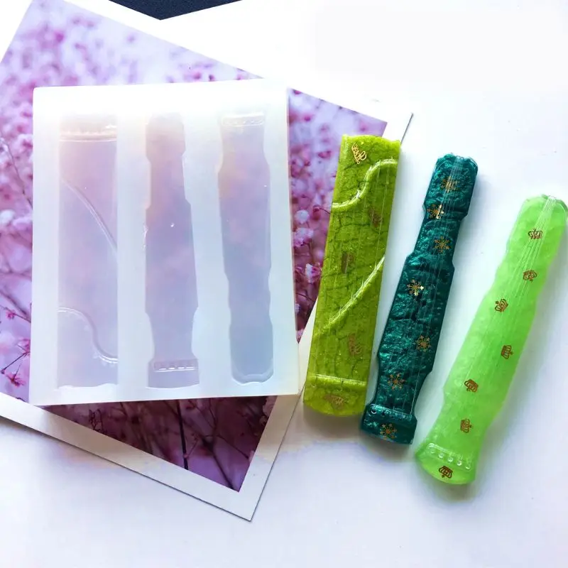 4 шт. Музыкальные инструменты силиконовый комплект пресс-форм традиционный Guqin