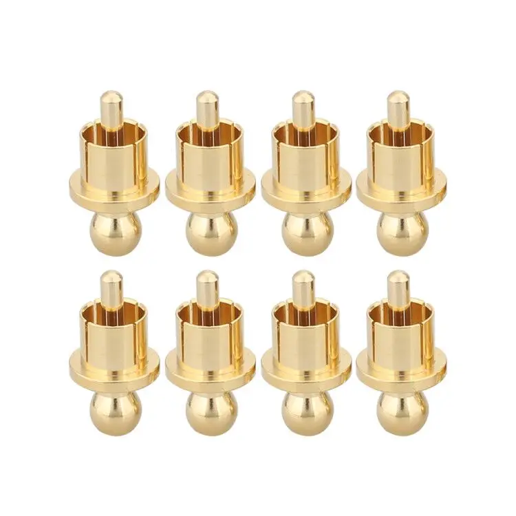8 шт. позолоченные штекеры RCA|plug socket connector|socket plugplug |