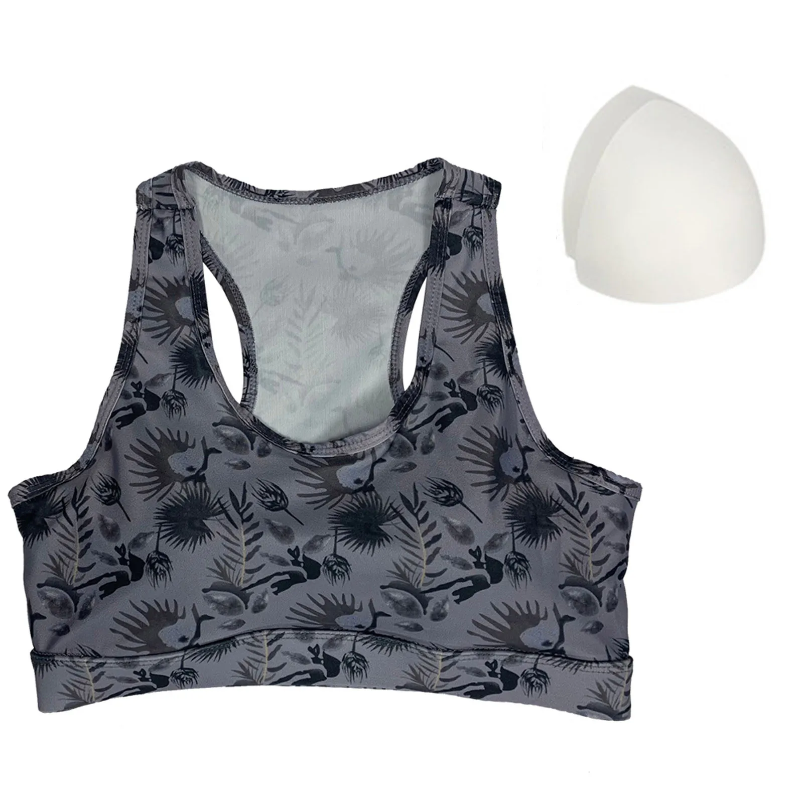 

Women Sports Bra with Phone Pocket Fitness Yoga Tank Crop Top Push Up Underwear Female Gym Workout Running Bh Sport Bra