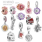 Горячая Распродажа из стерлингового серебра 925 пробы серия талисманов Бусины Подходит для оригинальных браслетов pando для женщин DIY ювелирных изделий подарок